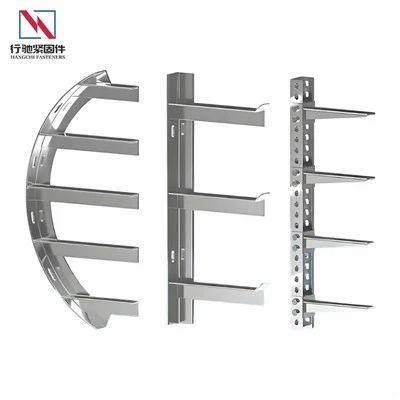 Suporte cantilever para bandeja de cabos